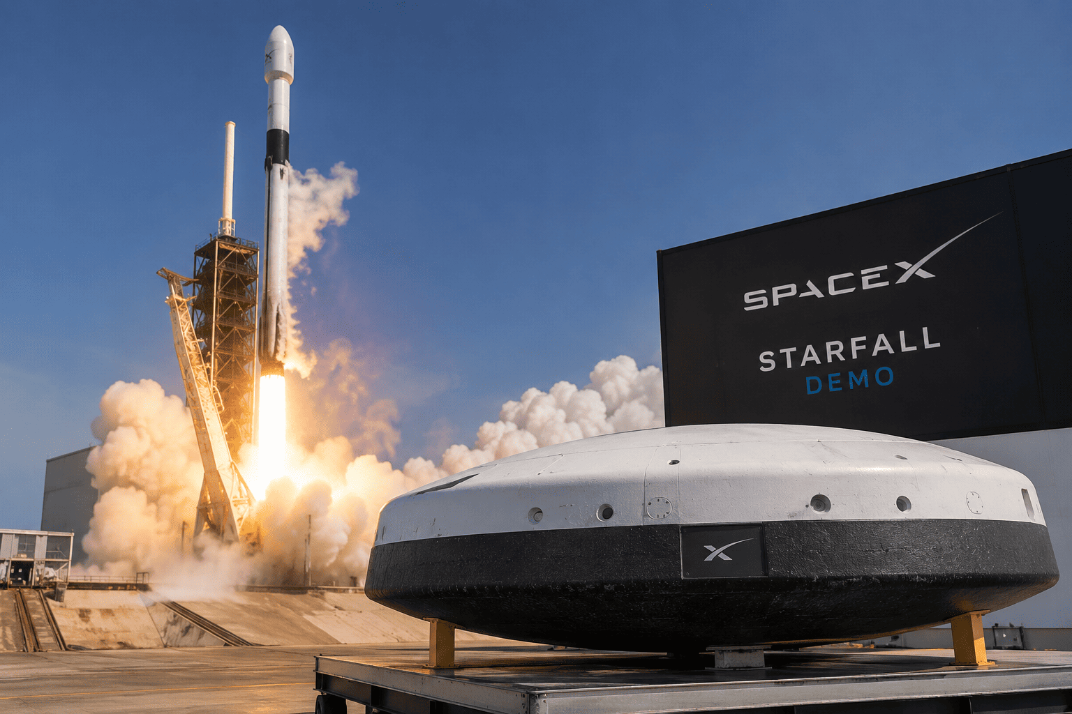 SpaceX lance Starfall, sa capsule dédiée à la fabrication industrielle en orbite
